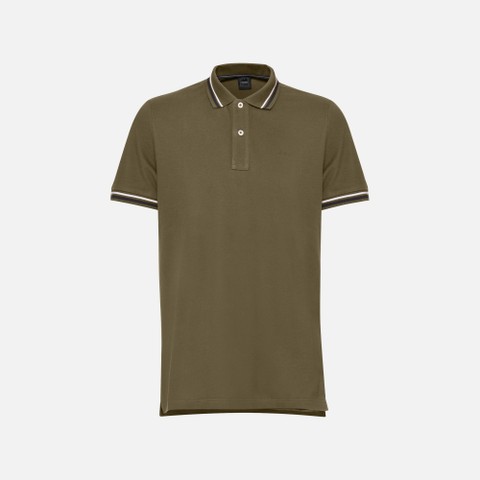 Polo POLO HOMME Vert olive | GEOX
