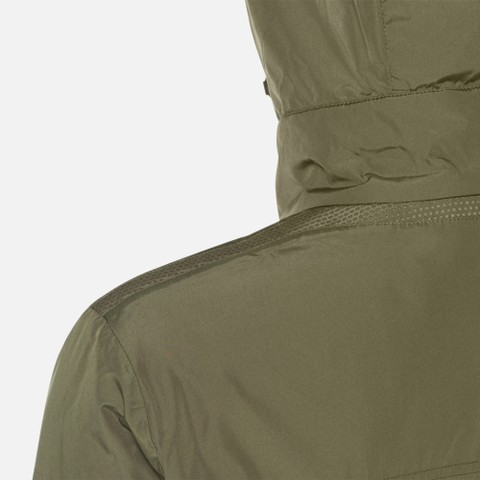 Reversible jacket JHARROD MAN Olive night/Humus - image number 4 | GEOX