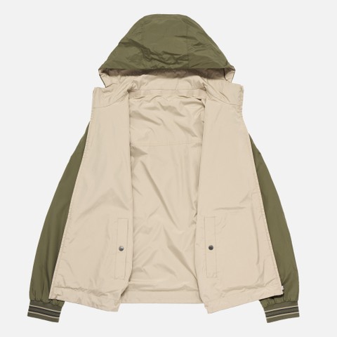 Reversible jacket JHARROD MAN Olive night/Humus - image number 6 | GEOX