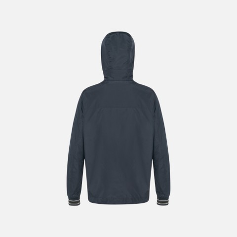 Reversible jacket JHARROD MAN Dark sky captain/Olive - image number 2 | GEOX