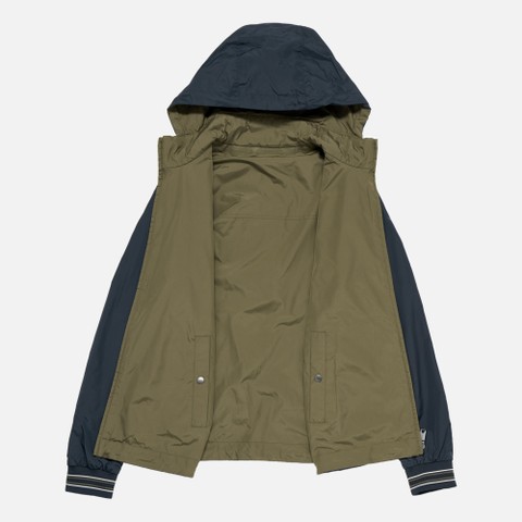 Reversible jacket JHARROD MAN Dark sky captain/Olive - image number 5 | GEOX