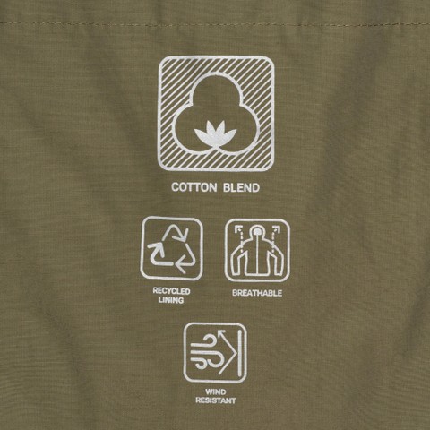 Lightweight jacket VINCIT MAN Olive night - image number 10 | GEOX