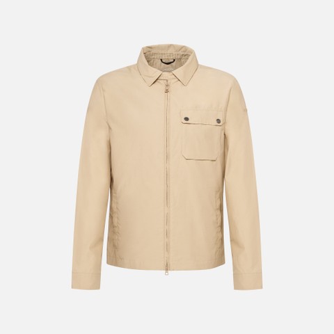 Lightweight jacket VINCIT MAN Humus - image number 4 | GEOX