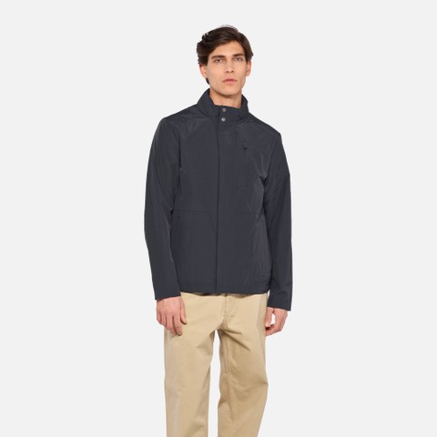 Giacca leggera VINCIT UOMO Blu Notte - image number 1 | GEOX