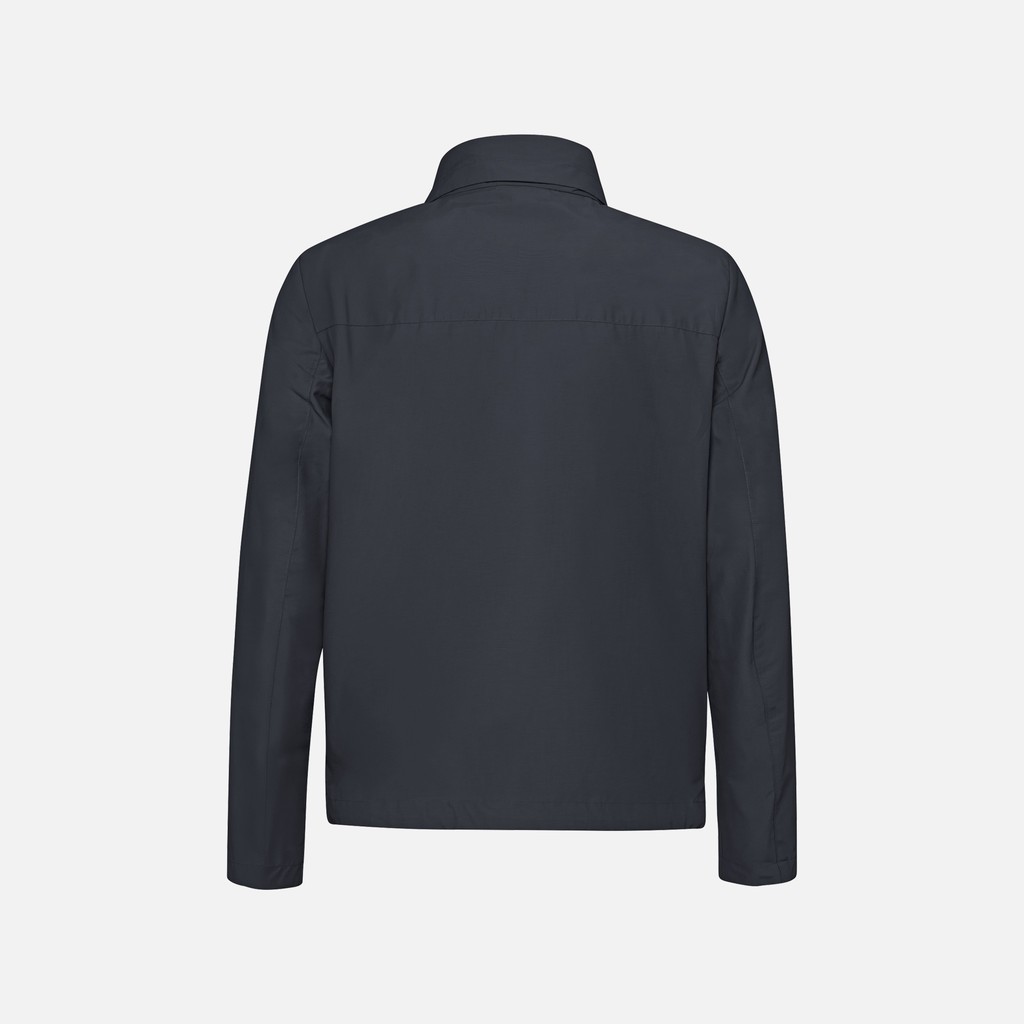 Veste l&eacute;g&egrave;re VINCIT HOMME Bleu nuit - image number 2 | GEOX