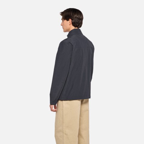 Giacca leggera VINCIT UOMO Blu Notte - image number 2 | GEOX