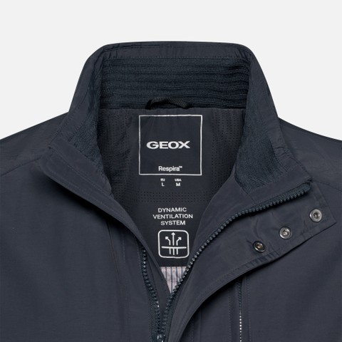 Lightweight jacket VINCIT MAN Sky captain - image number 4 | GEOX