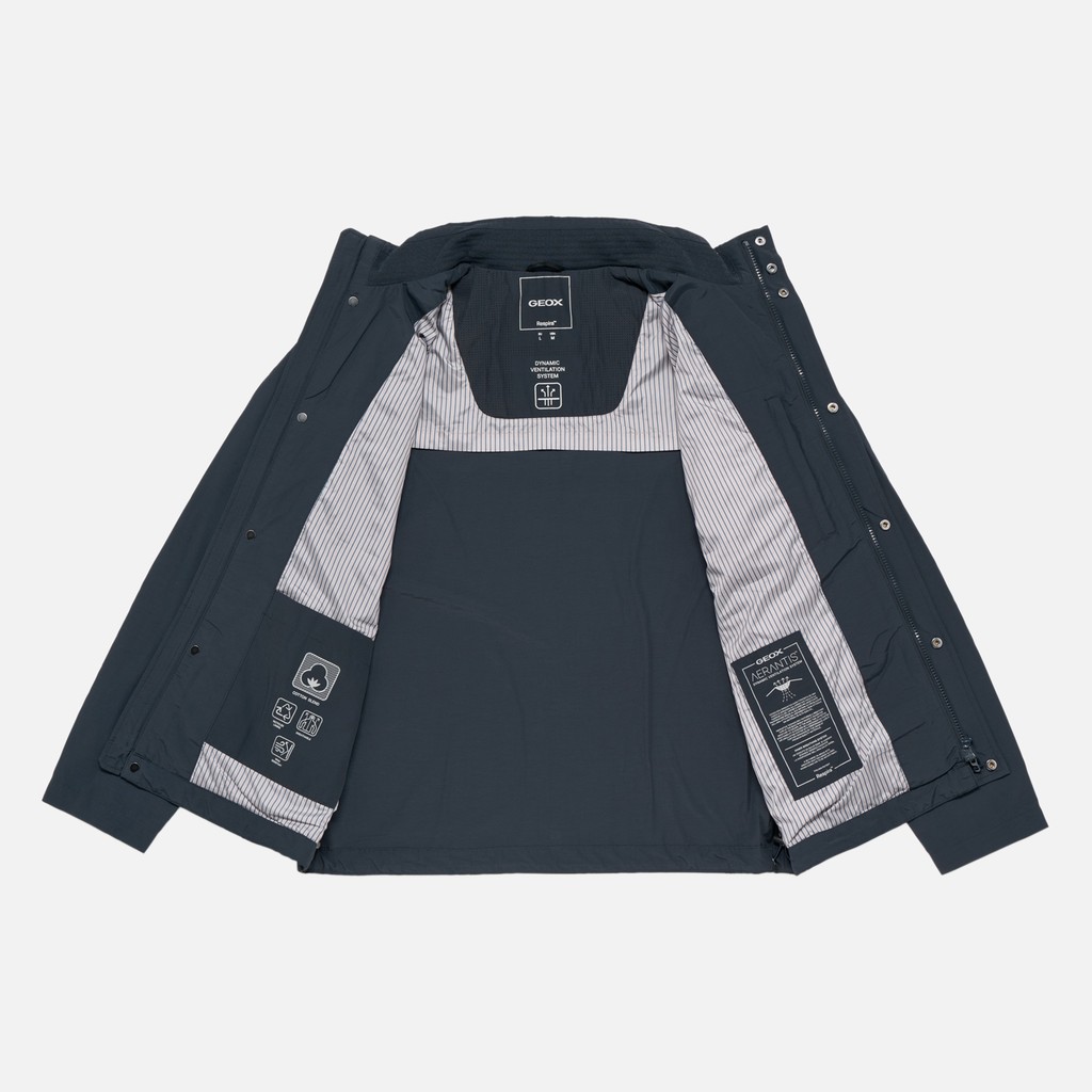 Lightweight jacket VINCIT MAN Sky captain - image number 5 | GEOX