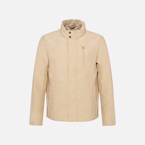 Lightweight jacket VINCIT MAN Humus - image number 3 | GEOX