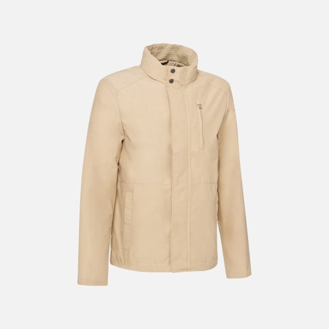 Lightweight jacket VINCIT MAN Humus - image number 4 | GEOX