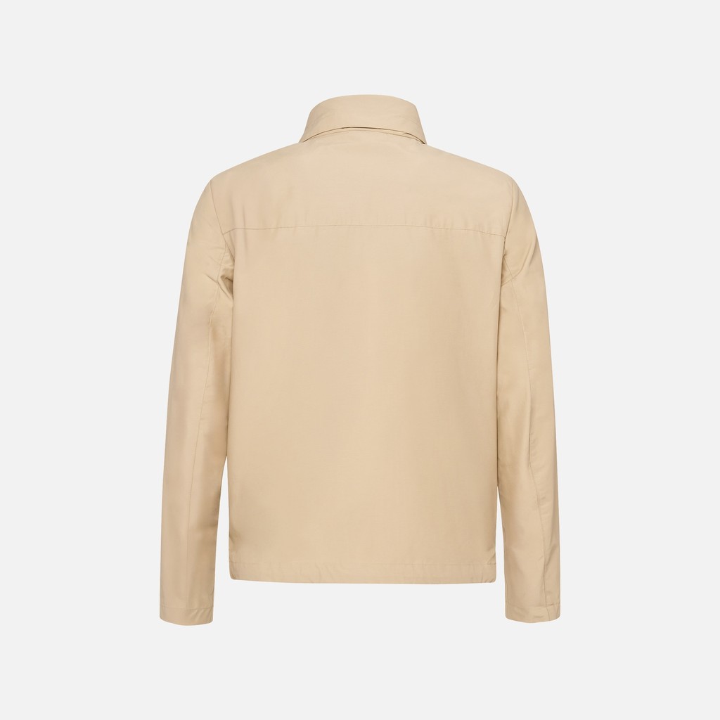 Lightweight jacket VINCIT MAN Humus - image number 5 | GEOX