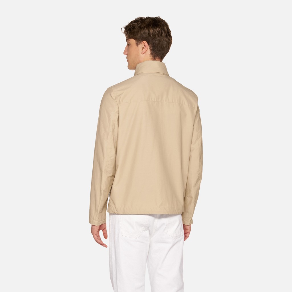 Lightweight jacket VINCIT MAN Humus - image number 2 | GEOX