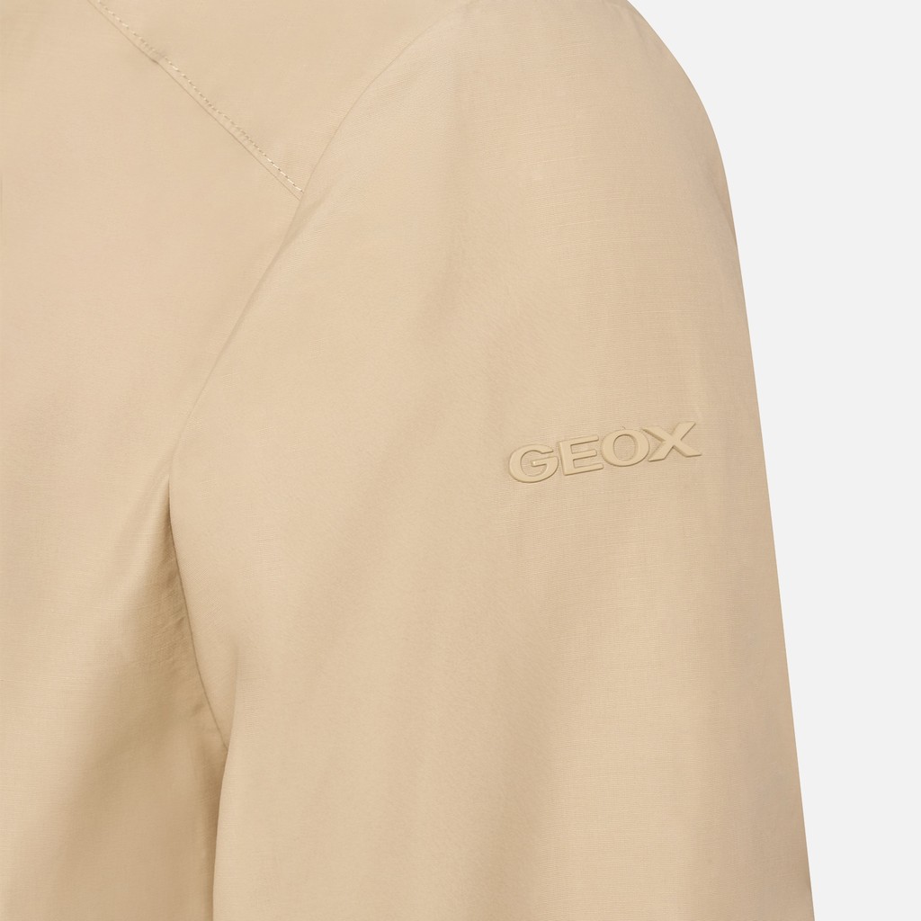 Lightweight jacket VINCIT MAN Humus - image number 7 | GEOX