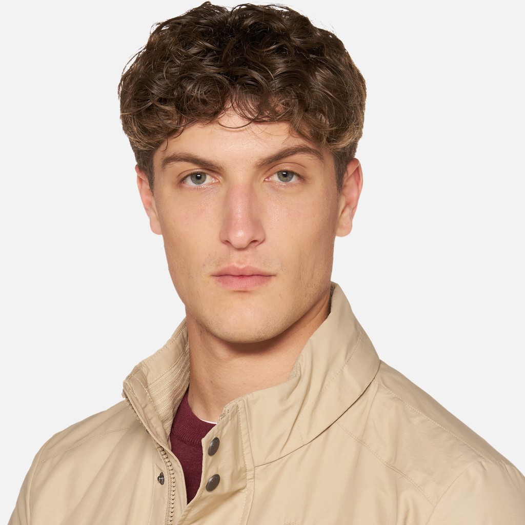 Veste l&eacute;g&egrave;re VINCIT HOMME Beige - image number 3 | GEOX
