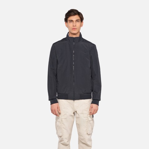 Bomber VINCIT HOMME Bleu nuit - image number 1 | GEOX
