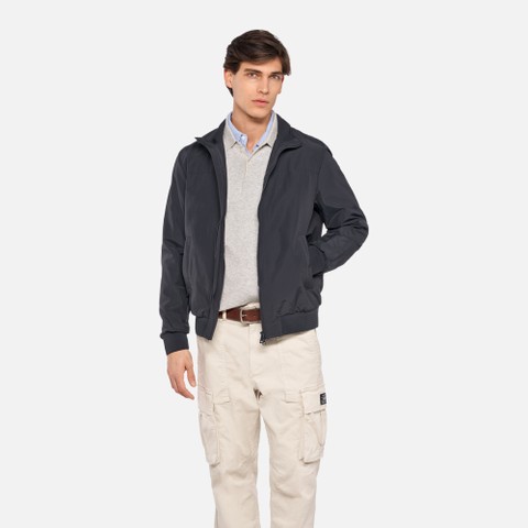 Bomber VINCIT HOMME Bleu nuit | GEOX