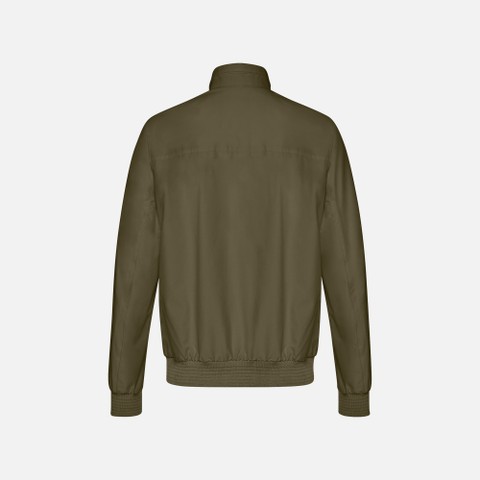 Bomber jacket VINCIT MAN Green olive - image number 2 | GEOX