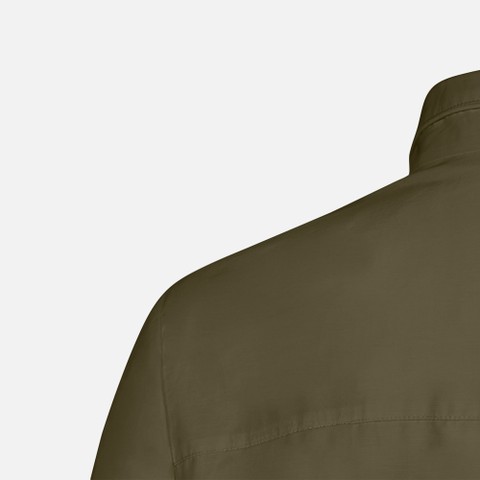 Bomber jacket VINCIT MAN Green olive - image number 3 | GEOX