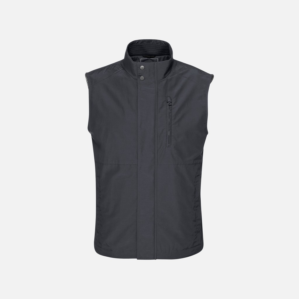 Sleeveless VINCIT MAN Sky captain - image number 0 | GEOX