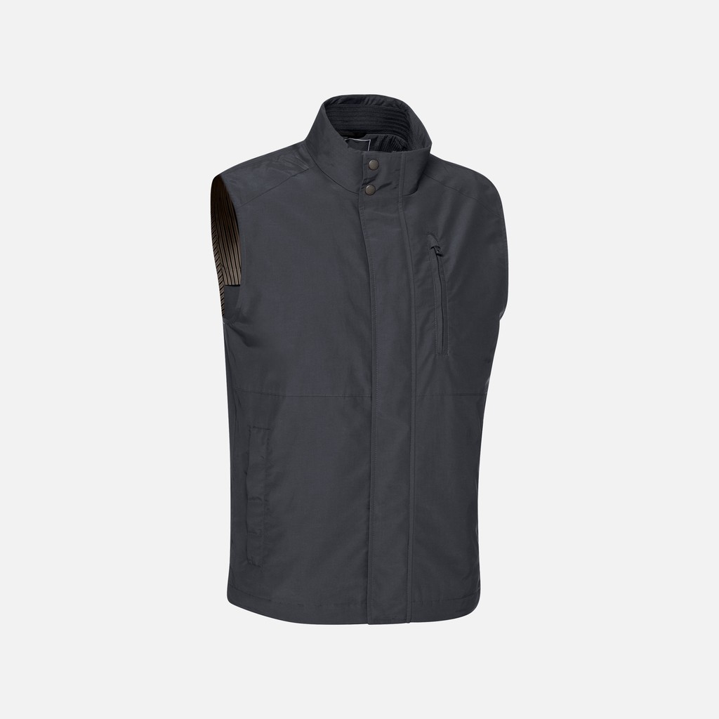 Sleeveless VINCIT MAN Sky captain - image number 1 | GEOX