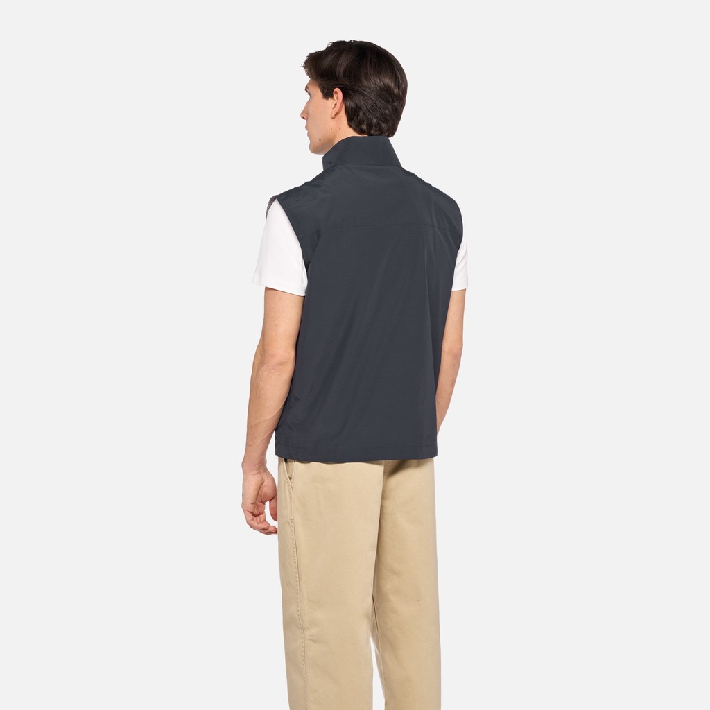 Sleeveless VINCIT MAN Sky captain - image number 2 | GEOX