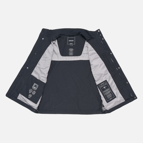 Veste sans manches VINCIT HOMME Bleu nuit - image number 5 | GEOX