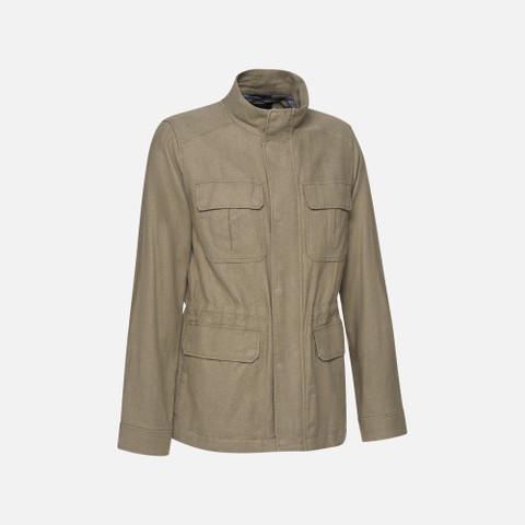 &Uuml;bergangsjacke RECANATI HERR Kaki - image number 5 | GEOX