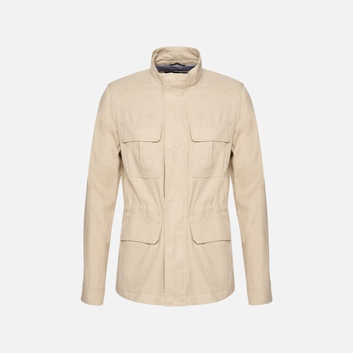 Mid-season jacket RECANATI MAN Humus | GEOX