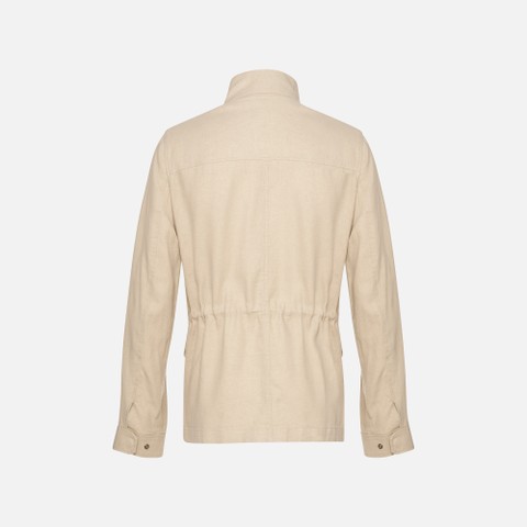 Mid-season jacket RECANATI MAN Humus - image number 6 | GEOX
