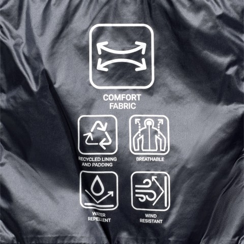 Parka court SPHERICA HOMME Bleu nuit - image number 11 | GEOX