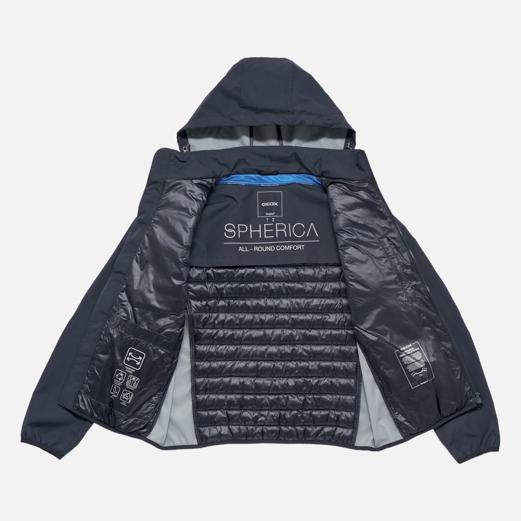 Short parka SPHERICA MAN Sky captain - image number 6 | GEOX