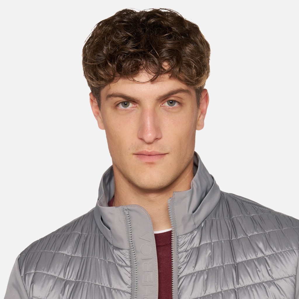 Short parka SPHERICA MAN SharkTerracotta/SharkTerracotta - image number 3 | GEOX