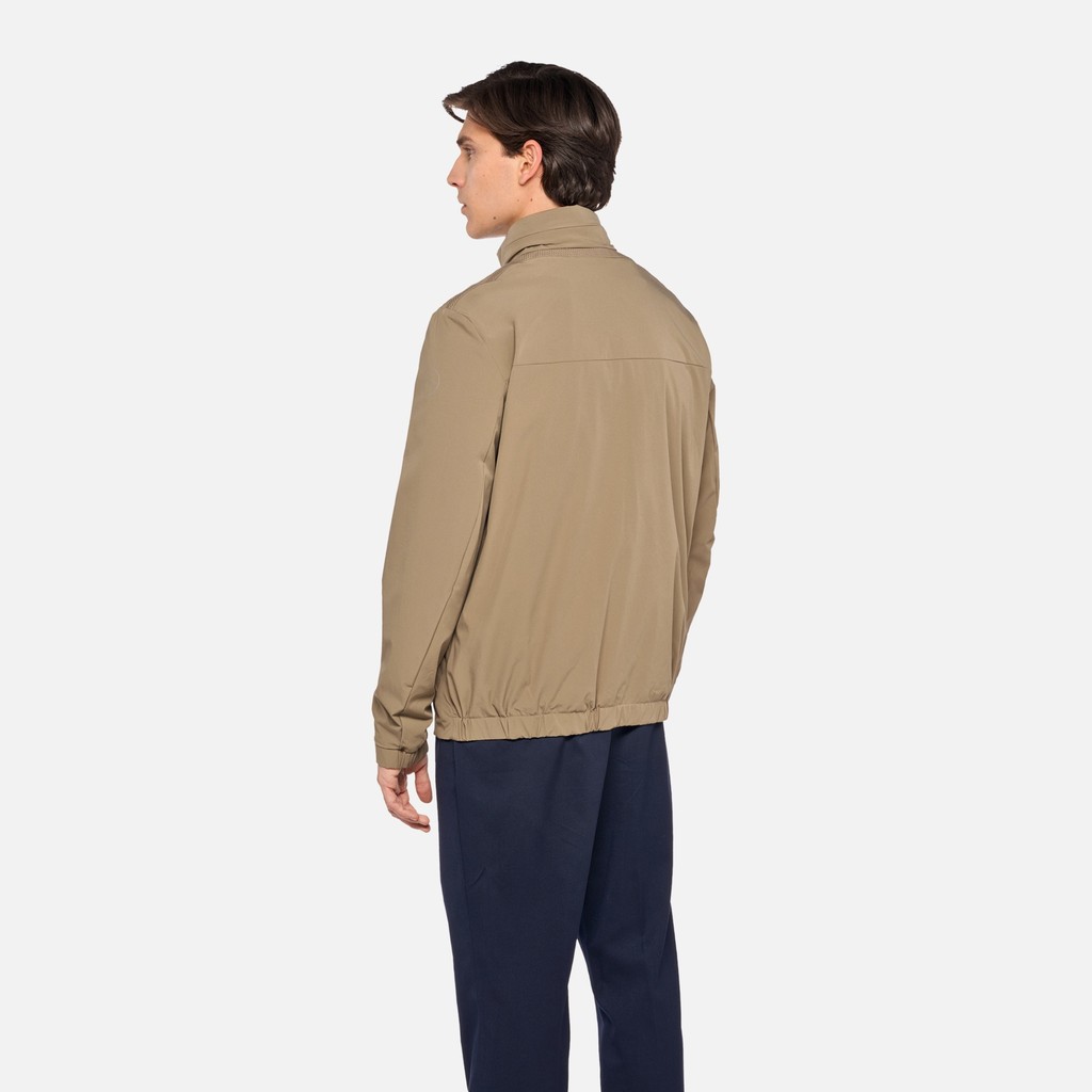 Mid-season jacket SPHERICA MAN Sepia tint - image number 2 | GEOX