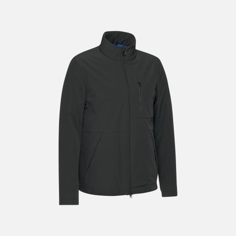 Mid-season jacket SPHERICA MAN Caviar - image number 6 | GEOX