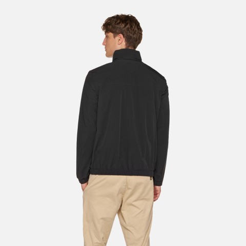 Mid-season jacket SPHERICA MAN Caviar - image number 3 | GEOX