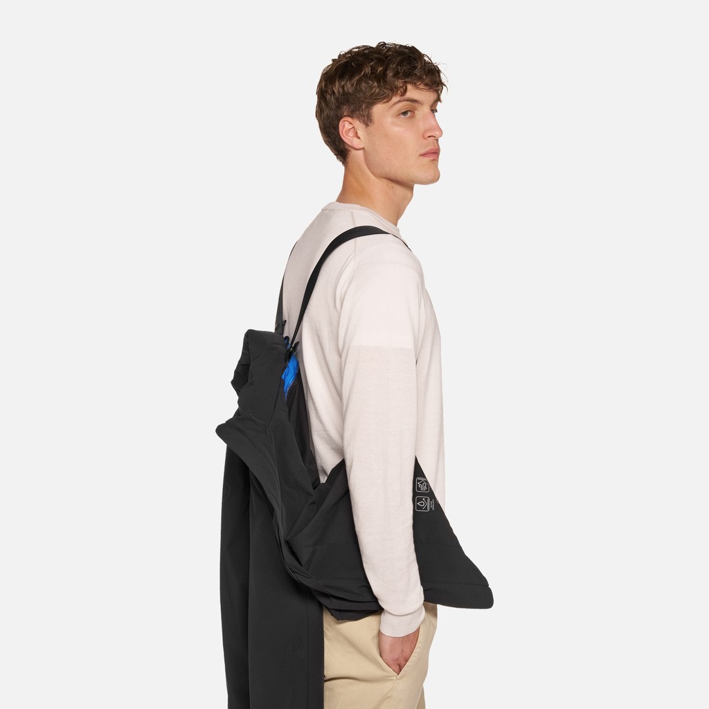 Mid-season jacket SPHERICA MAN Caviar - image number 4 | GEOX