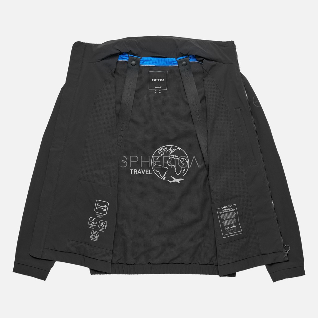 Veste mi-saison SPHERICA HOMME Noir anthracite - image number 10 | GEOX