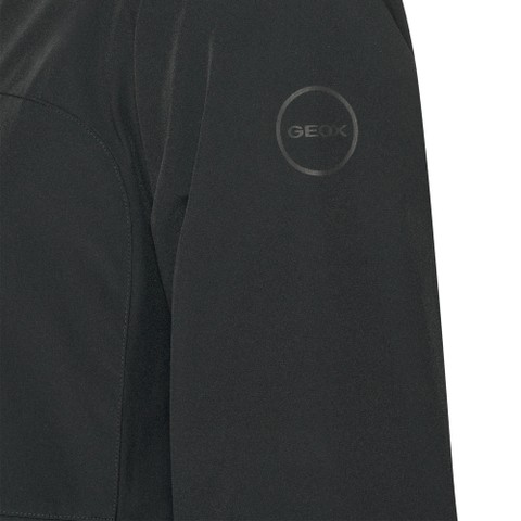 Mid-season jacket SPHERICA MAN Caviar - image number 8 | GEOX