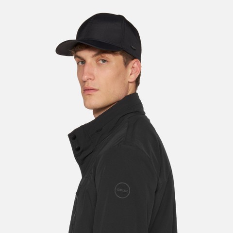 Mid-season jacket SPHERICA MAN Caviar - image number 3 | GEOX