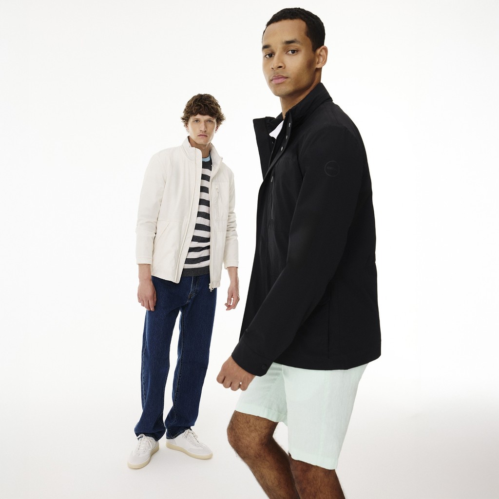 Mid-season jacket SPHERICA MAN Caviar - image number 9 | GEOX