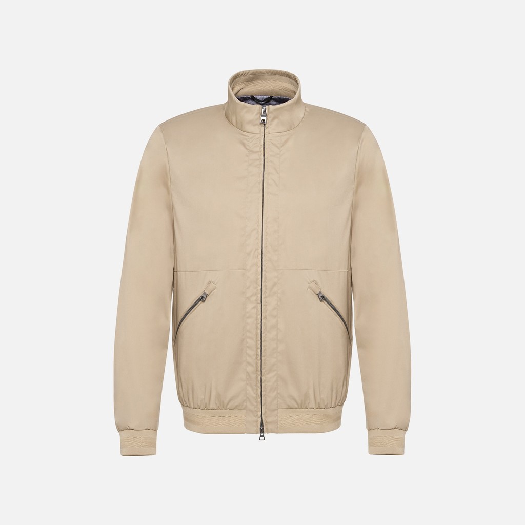 Bomber jacket EOLO MAN Humus - image number 3 | GEOX