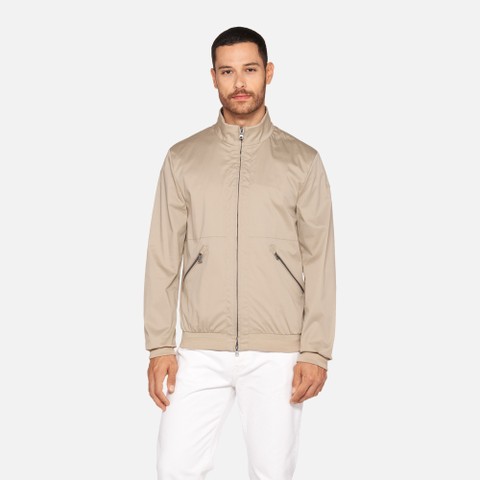Bomber jacket EOLO MAN Humus - image number 1 | GEOX