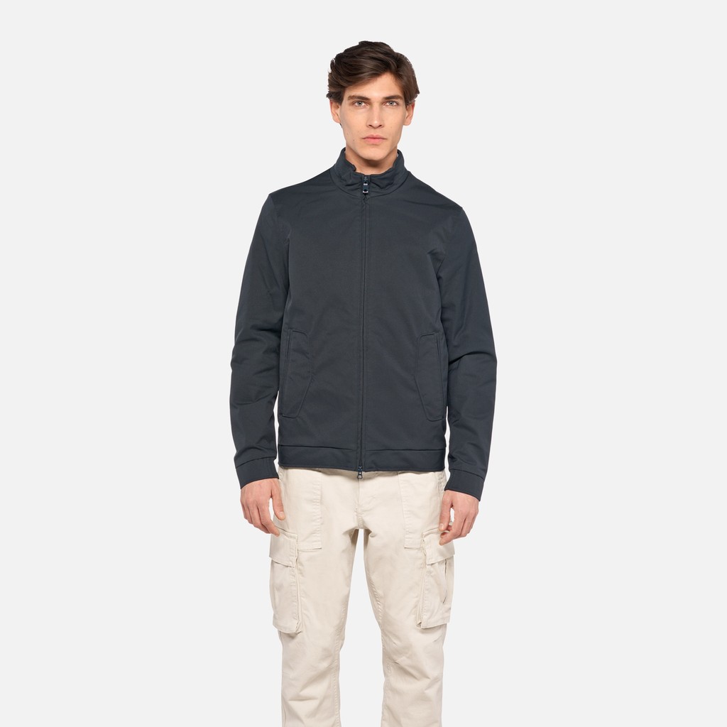 Bomberjacken JACOPO HERR Nachtblau - image number 1 | GEOX