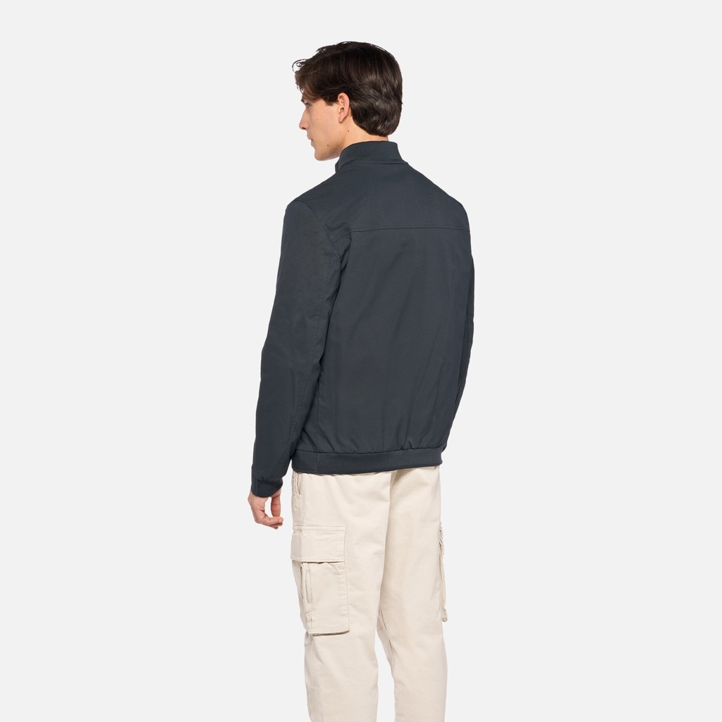 Bomberjacken JACOPO HERR Nachtblau - image number 2 | GEOX