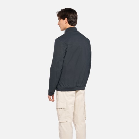 Bomberjacken JACOPO HERR Nachtblau - image number 2 | GEOX