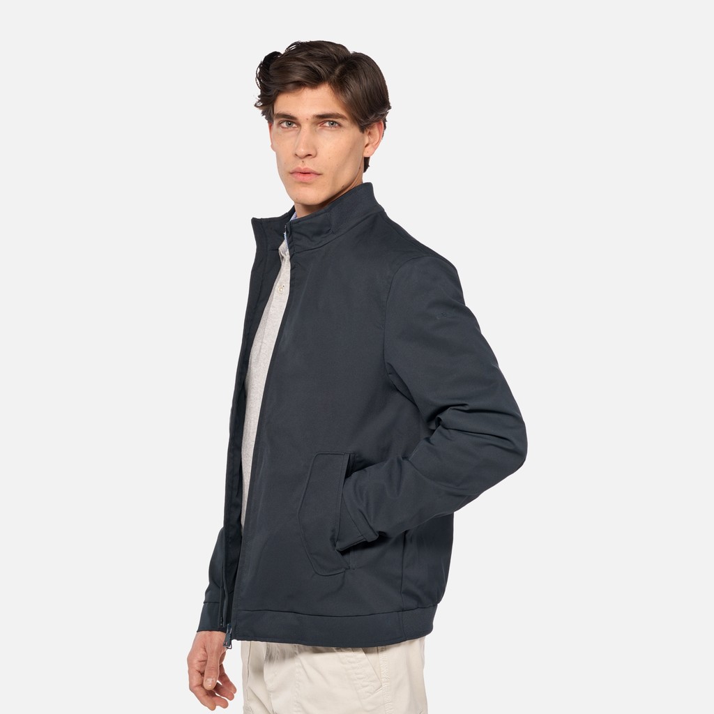 Bomberjacken JACOPO HERR Nachtblau - image number 3 | GEOX