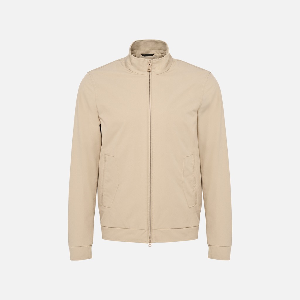 Bomber JACOPO HOMME Beige - image number 4 | GEOX