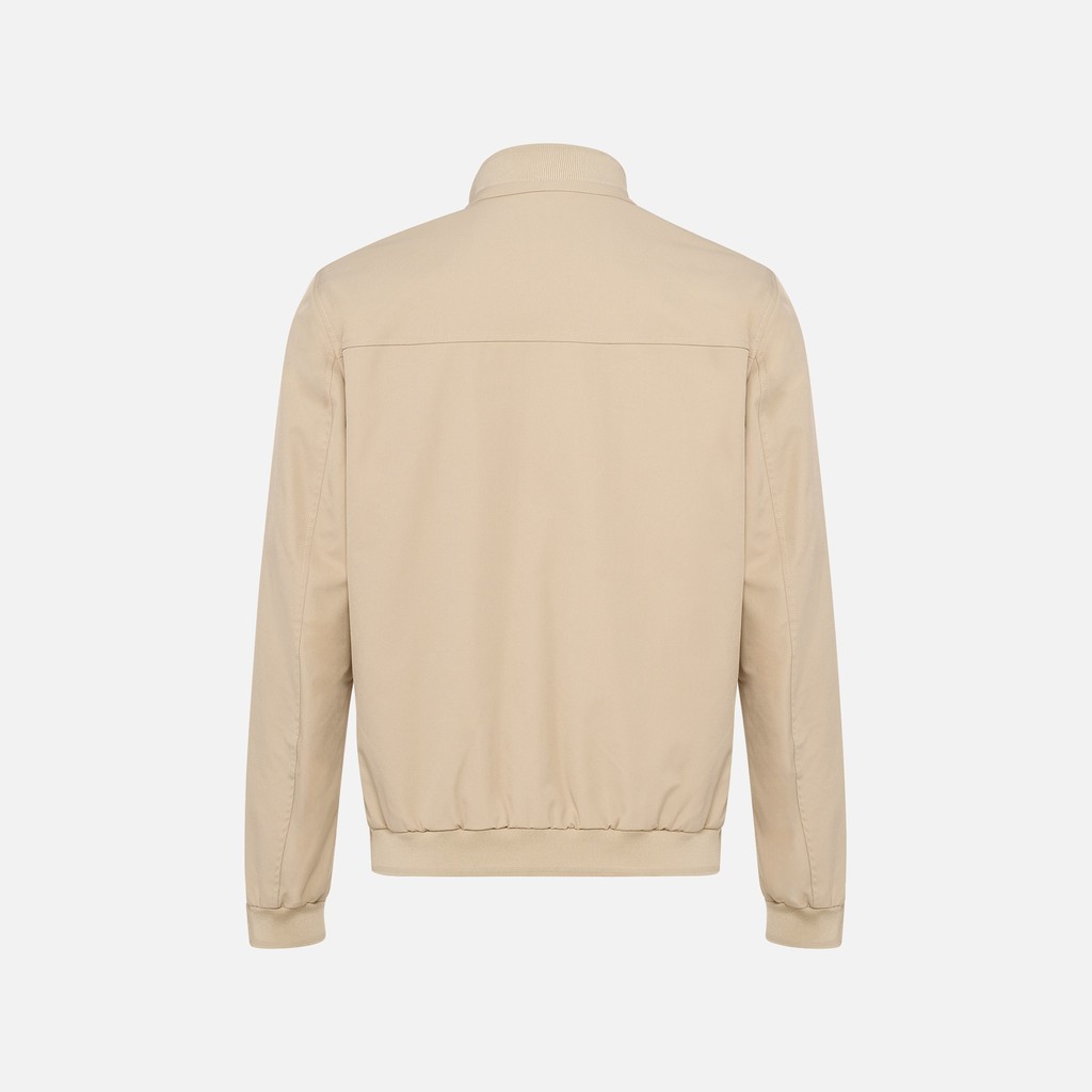 Bomber JACOPO HOMME Beige - image number 6 | GEOX