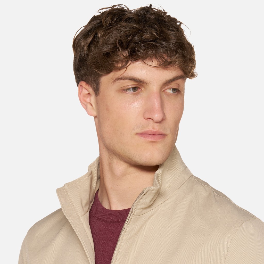 Bomber JACOPO UOMO Beige - image number 4 | GEOX