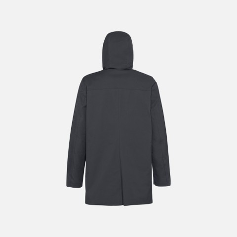 Veste &agrave; capuche JACOPO HOMME Bleu nuit - image number 2 | GEOX